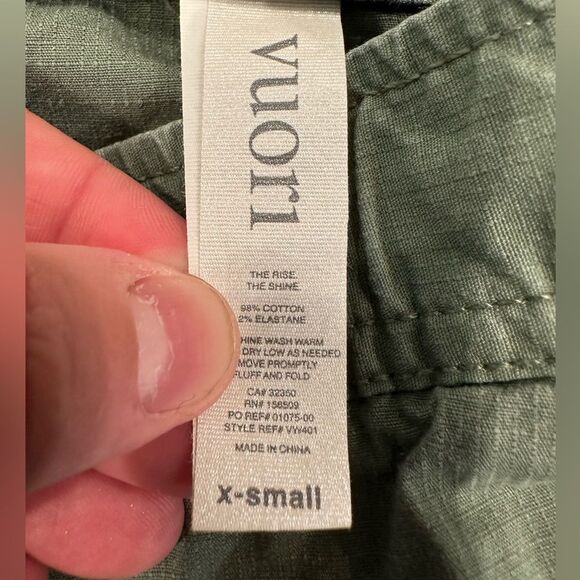 Vuori ripstop climbing pants green - Picture 4 of 4